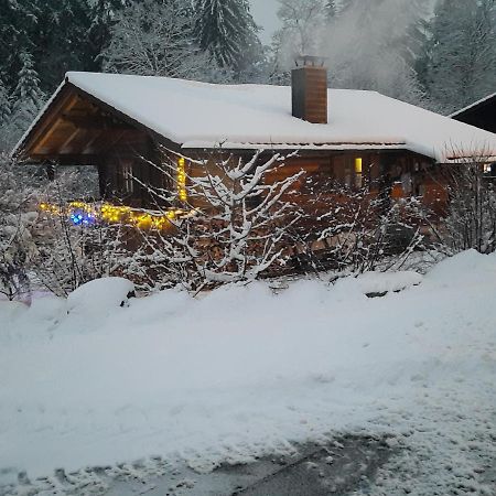 Hüttenzauber Ferienwohnung mitten im Nationalpark Lindberg Exterior foto