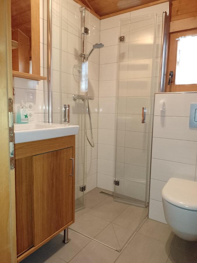 Hüttenzauber Ferienwohnung mitten im Nationalpark Lindberg Exterior foto