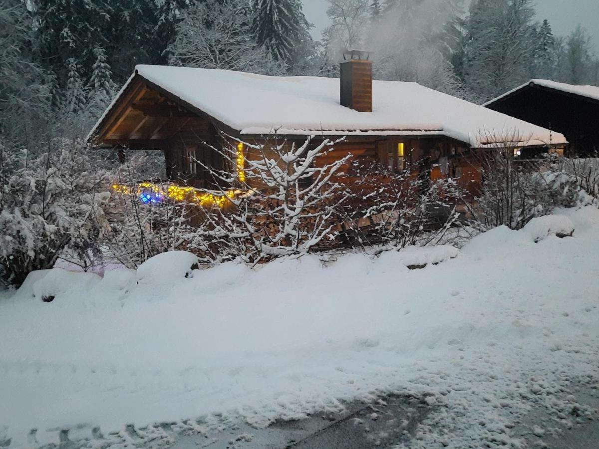 Hüttenzauber Ferienwohnung mitten im Nationalpark Lindberg Exterior foto