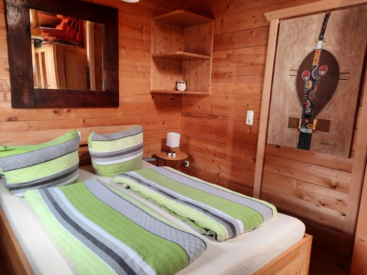 Hüttenzauber Ferienwohnung mitten im Nationalpark Lindberg Exterior foto